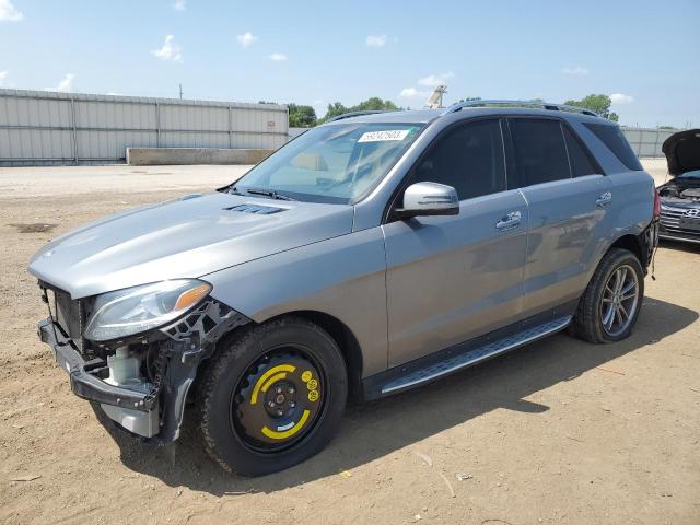 4JGDA5GB8GA748871 - 2016 MERCEDES-BENZ GLE 400 4MATIC SILVER photo 1