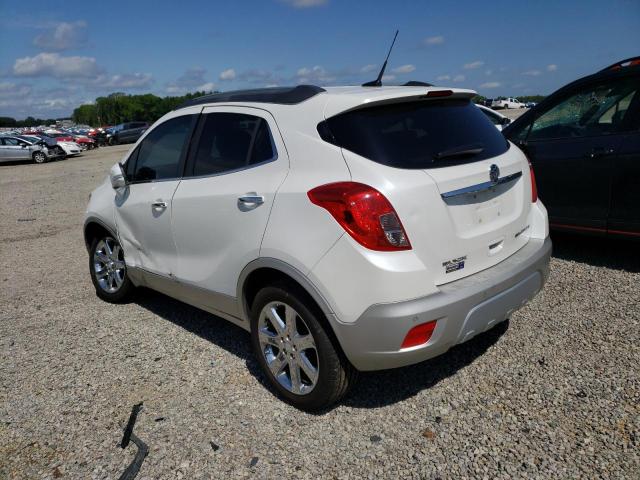 KL4CJDSB8EB775751 - 2014 BUICK ENCORE PREMIUM WHITE photo 2