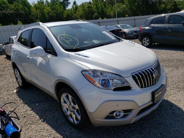 KL4CJDSB8EB775751 - 2014 BUICK ENCORE PREMIUM WHITE photo 4