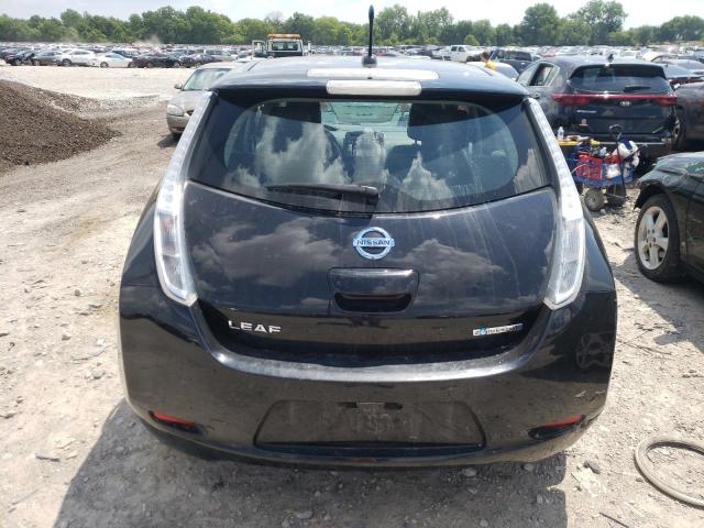 1N4AZ0CP2DC417830 - 2013 NISSAN LEAF S BLACK photo 6