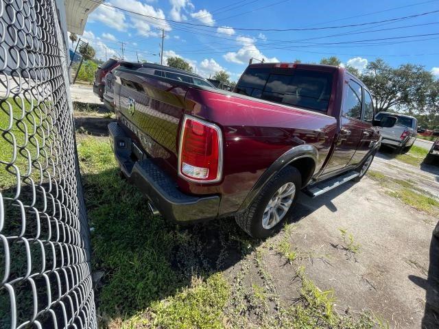 1C6RR6PT5JS155169 - 2018 RAM 1500 LONGHORN RED photo 4