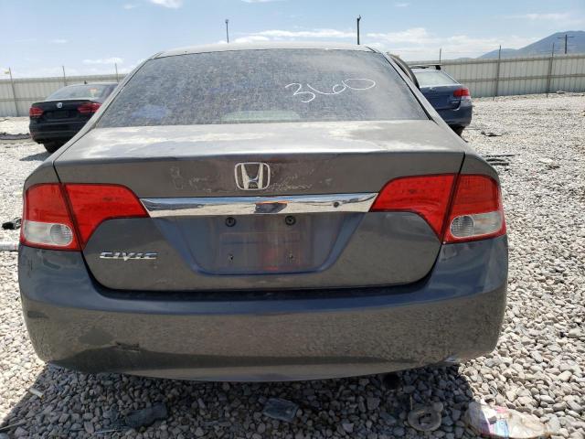 19XFA1F56BE031585 - 2011 HONDA CIVIC LX GRAY photo 6