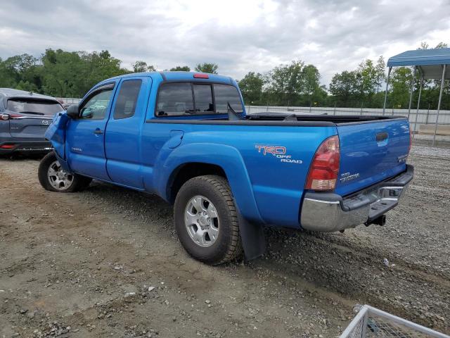 5TETU62N06Z319789 - 2006 TOYOTA TACOMA PRERUNNER ACCESS CAB BLUE photo 2
