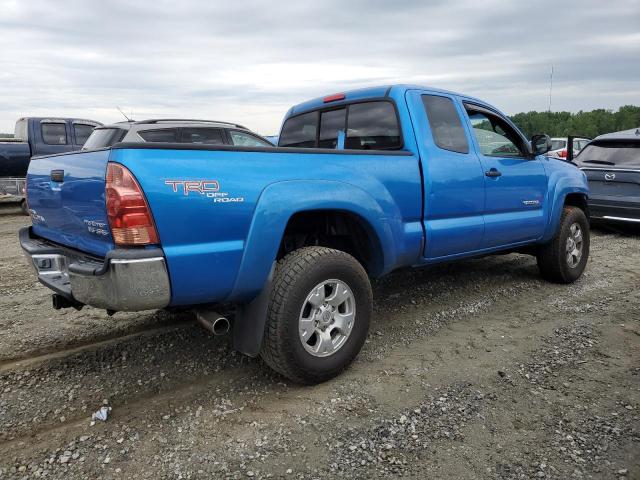 5TETU62N06Z319789 - 2006 TOYOTA TACOMA PRERUNNER ACCESS CAB BLUE photo 3