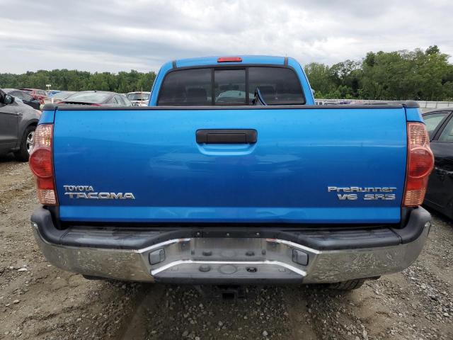 5TETU62N06Z319789 - 2006 TOYOTA TACOMA PRERUNNER ACCESS CAB BLUE photo 6