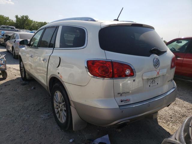 5GAKVBED1BJ174756 - 2011 BUICK ENCLAVE CXL CREAM photo 3