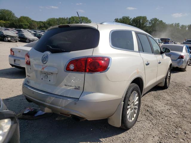 5GAKVBED1BJ174756 - 2011 BUICK ENCLAVE CXL CREAM photo 4