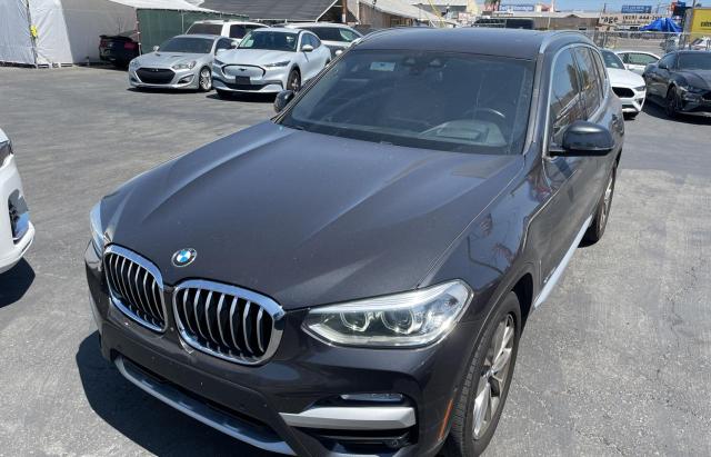 5UXTR9C56JLC74030 - 2018 BMW X3 XDRIVE30I Темно-сірий фото 2