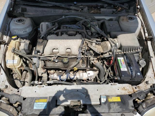 1G1ND52J21M653090 - 2001 CHEVROLET MALIBU SILVER photo 11