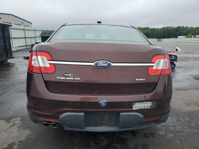 1FAHP2EW0AG125442 - 2010 FORD TAURUS SEL MAROON photo 6