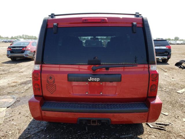 1J8HG48N96C232053 - 2006 JEEP COMMANDER 红色 照片 6