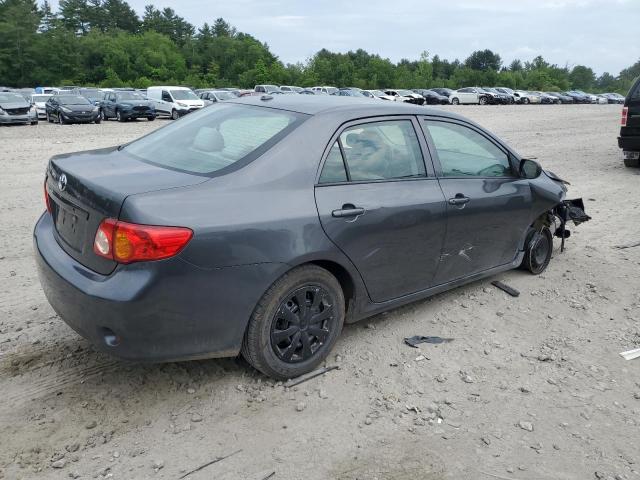 2T1BU4EE0AC230461 - 2010 TOYOTA COROLLA BASE GRAY photo 3