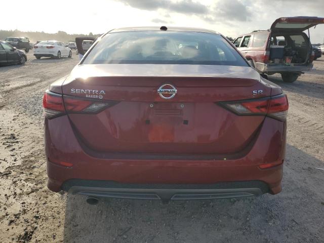 3N1AB8DV5MY323705 - 2021 NISSAN SENTRA SR RED photo 6