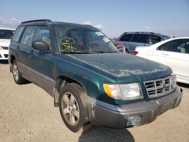 JF1SF6552XH732209 - 1999 SUBARU FORESTER S GREEN photo 1
