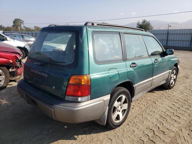 JF1SF6552XH732209 - 1999 SUBARU FORESTER S GREEN photo 4