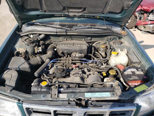 JF1SF6552XH732209 - 1999 SUBARU FORESTER S GREEN photo 7