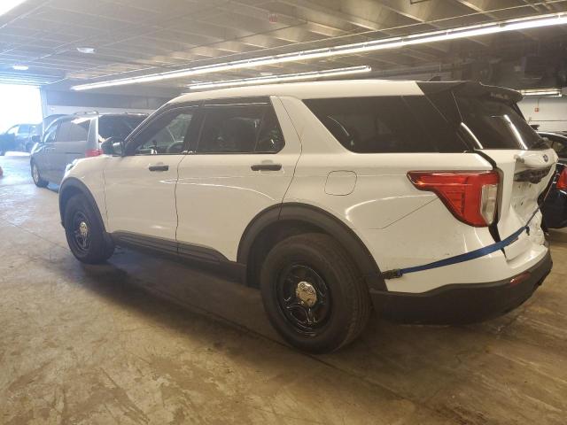 1FM5K8AW6LGB12682 - 2020 FORD EXPLORER POLICE INTERCEPTOR WHITE photo 2