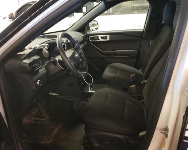 1FM5K8AW6LGB12682 - 2020 FORD EXPLORER POLICE INTERCEPTOR WHITE photo 7