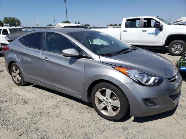 KMHDH4AEXDU772088 - 2013 HYUNDAI ELANTRA GLS GRAY photo 4