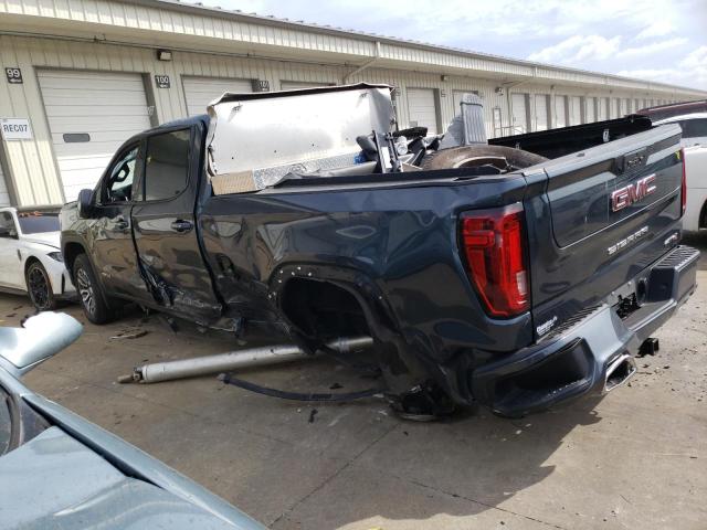 3GTU9EET5MG120739 - 2021 GMC SIERRA K1500 AT4 BLUE photo 2