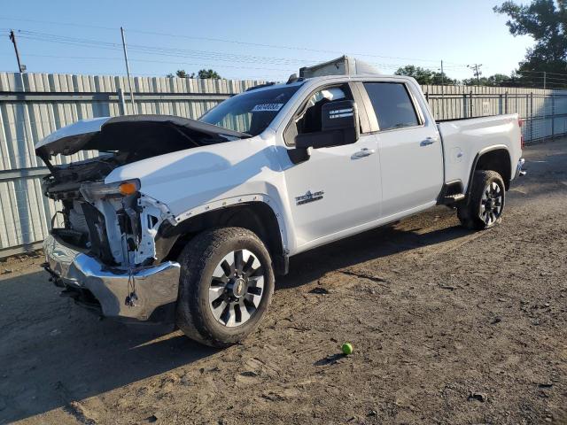 1GC4YNEY3MF275659 - 2021 CHEVROLET SILVERADO K2500 HEAVY DUTY LT WHITE photo 1