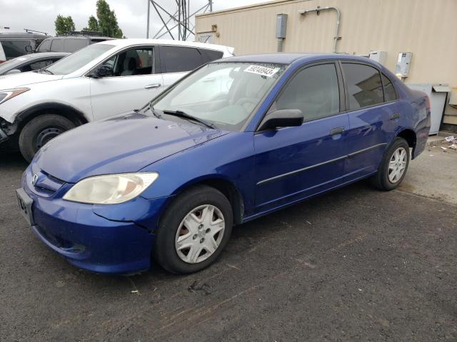 1HGES16304L015773 - 2004 HONDA CIVIC DX VP Mavi foto 1