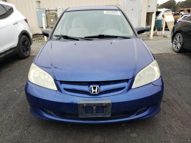 1HGES16304L015773 - 2004 HONDA CIVIC DX VP Mavi foto 5