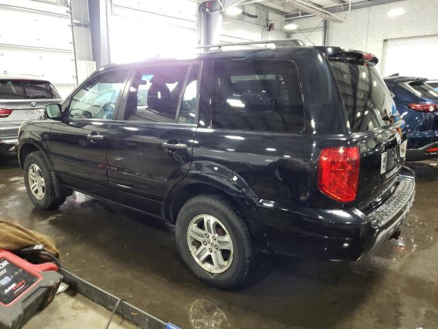 5FNYF18485B055741 - 2005 HONDA PILOT EX BLACK photo 2