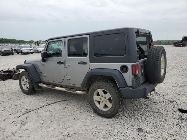 1C4HJWDG0JL918454 - 2018 JEEP WRANGLER U SPORT SILVER photo 2