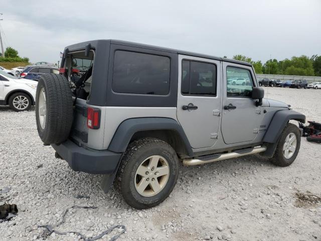 1C4HJWDG0JL918454 - 2018 JEEP WRANGLER U SPORT SILVER photo 3