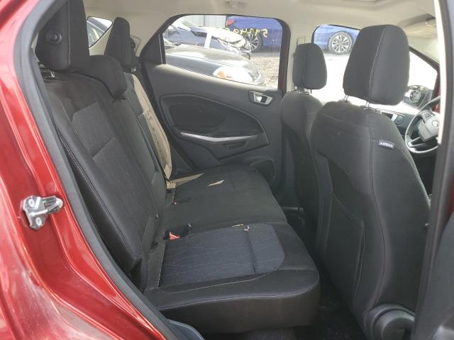 MAJ6P1UL3JC204037 - 2018 FORD ECOSPORT SE Rojo foto 10