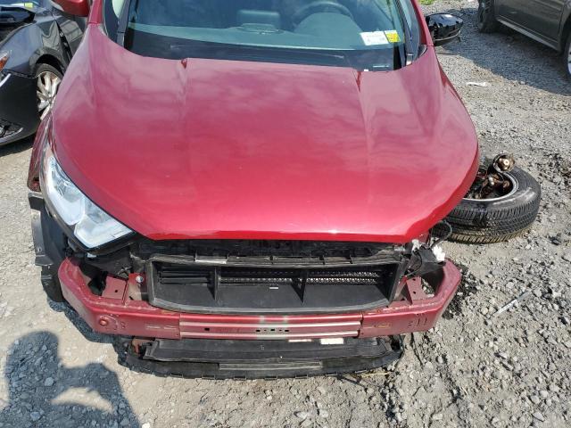 MAJ6P1UL3JC204037 - 2018 FORD ECOSPORT SE Rojo foto 11