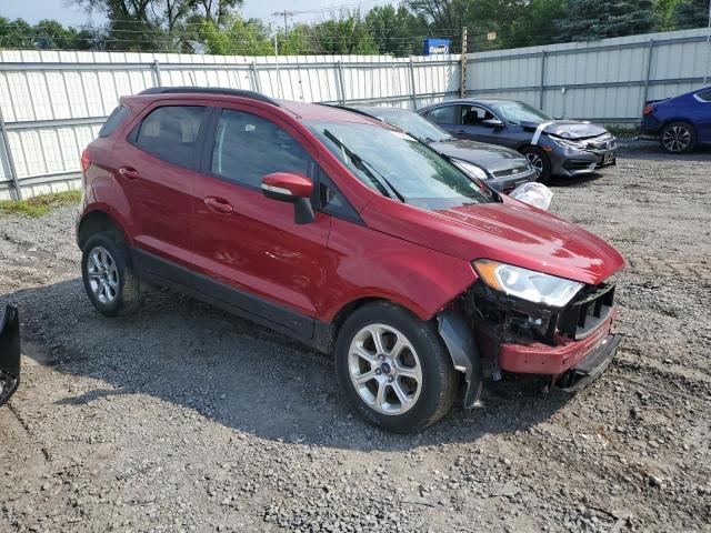 MAJ6P1UL3JC204037 - 2018 FORD ECOSPORT SE Rojo foto 4