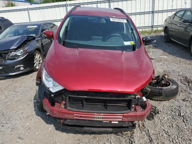 MAJ6P1UL3JC204037 - 2018 FORD ECOSPORT SE Rojo foto 5