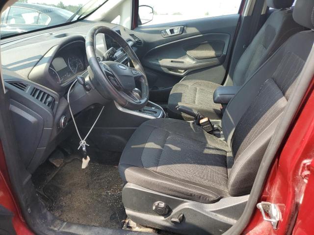 MAJ6P1UL3JC204037 - 2018 FORD ECOSPORT SE Rojo foto 7