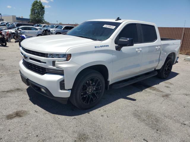 1GCPWDED3NZ102492 - 2022 CHEVROLET SILVERADO C1500 RST WHITE photo 1