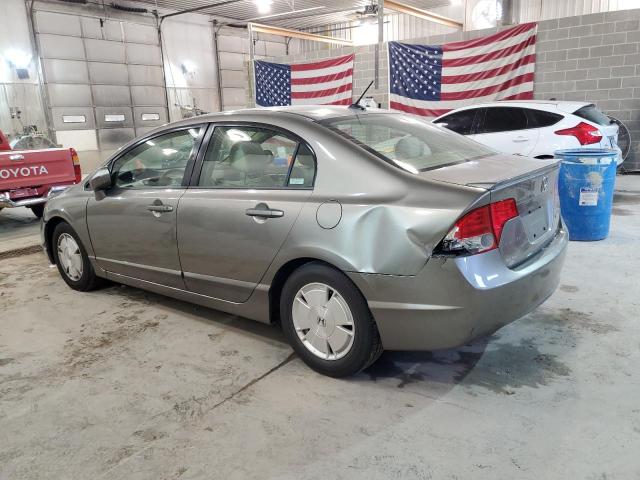 JHMFA362X7S020917 - 2007 HONDA CIVIC HYBRID BEIGE photo 2