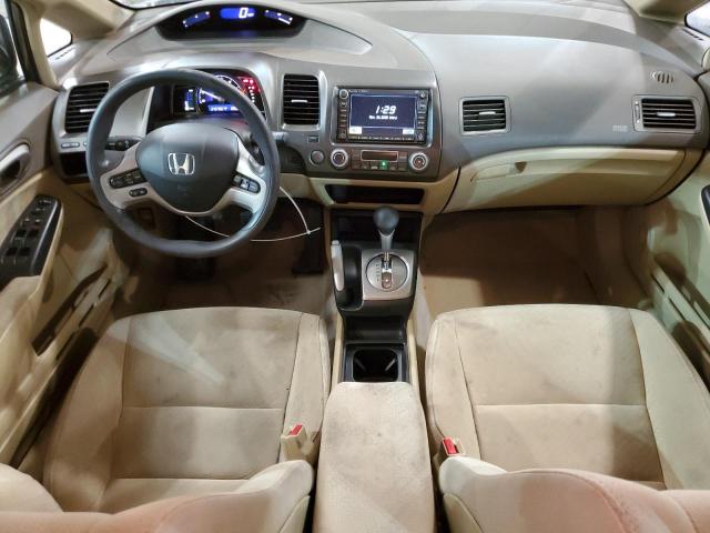 JHMFA362X7S020917 - 2007 HONDA CIVIC HYBRID BEIGE photo 8