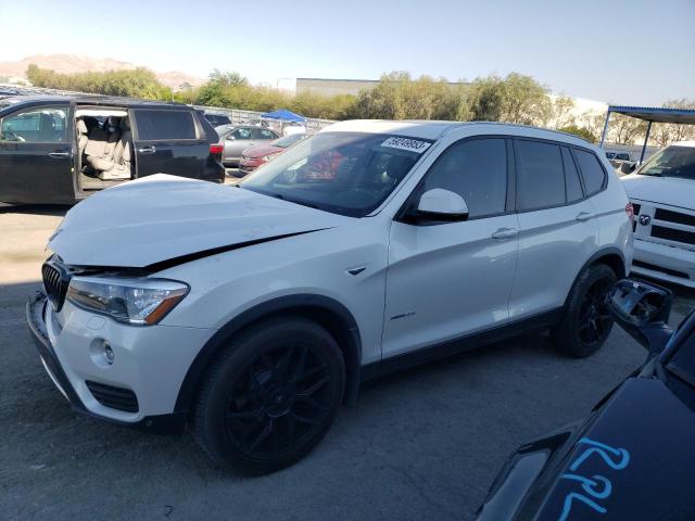 5UXWX7C59H0U40394 - 2017 BMW X3 XDRIVE35I WHITE photo 1