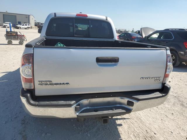 5TFJU4GN9BX007895 - 2011 TOYOTA TACOMA DOUBLE CAB PRERUNNER SILVER photo 6
