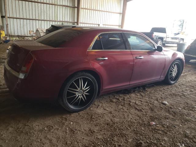 2C3CCACG2CH138274 - 2012 CHRYSLER 300 LIMITED MAROON photo 3