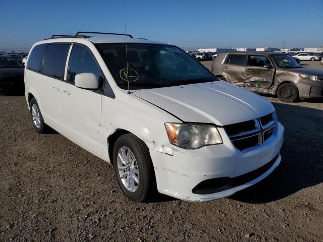 2C4RDGCG1DR770524 - 2013 DODGE GRAND CARA WHITE photo 1