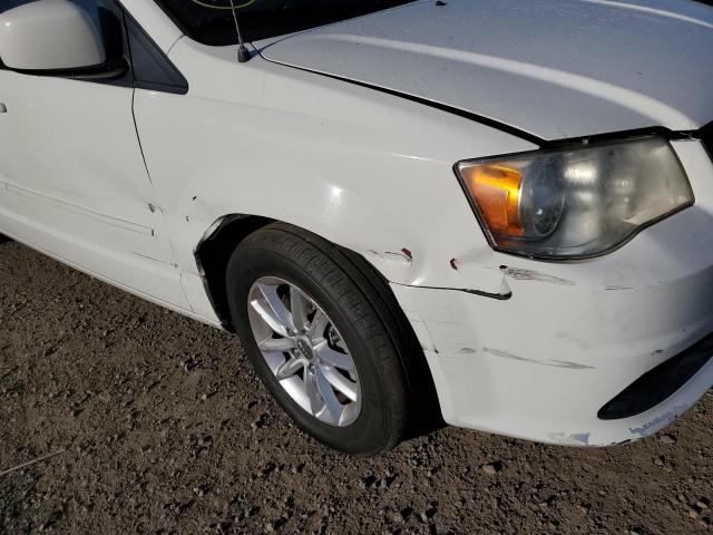 2C4RDGCG1DR770524 - 2013 DODGE GRAND CARA WHITE photo 9