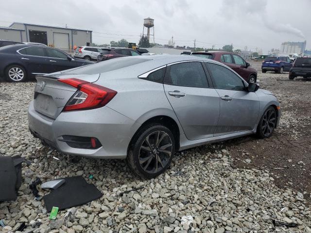 2HGFC2F80LH591765 - 2020 HONDA CIVIC SPORT 银色 照片 3