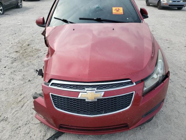 1G1PH5S97B7162825 - 2011 CHEVROLET CRUZE 4D LTZ RED photo 11