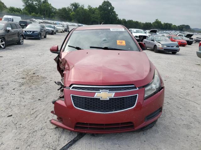 1G1PH5S97B7162825 - 2011 CHEVROLET CRUZE 4D LTZ RED photo 5