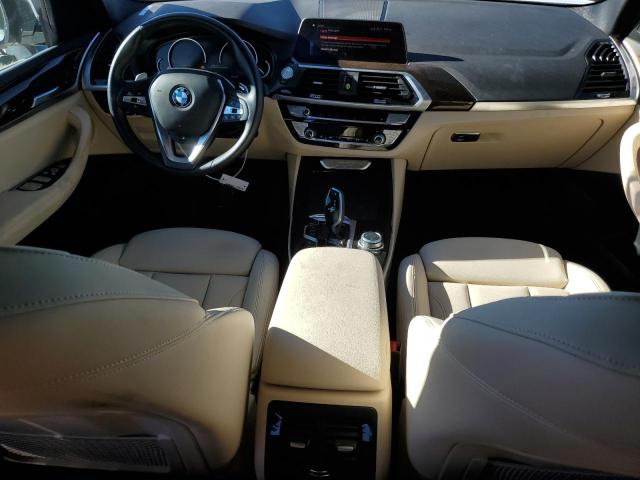 5UXTY5C01M9G46438 - 2021 BMW X3 XDRIVE30I WHITE photo 8