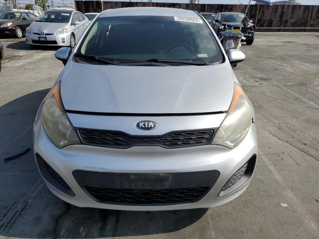 KNADM5A33D6226688 - 2013 KIA RIO LX SILVER photo 5