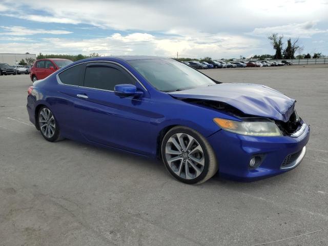 1HGCT2B89FA007195 - 2015 HONDA ACCORD EXL BLUE photo 4