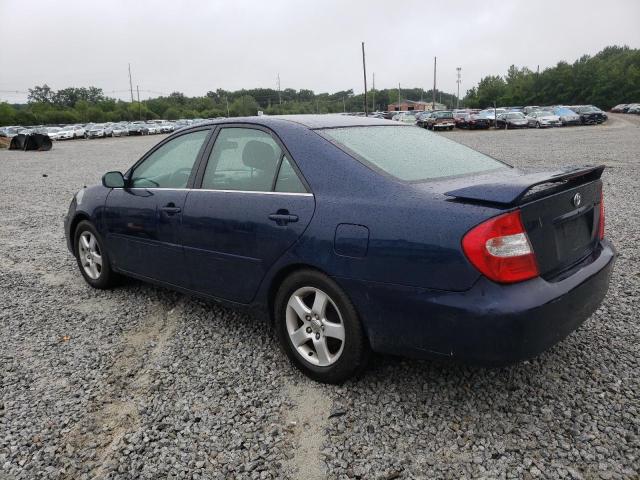 4T1BA32K14U505352 - 2004 TOYOTA CAMRY SE BLUE photo 2